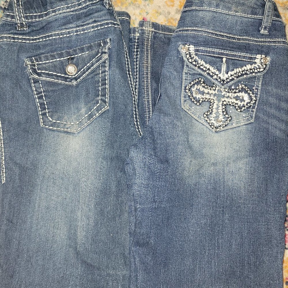 2 pairs size 14 girls jeans